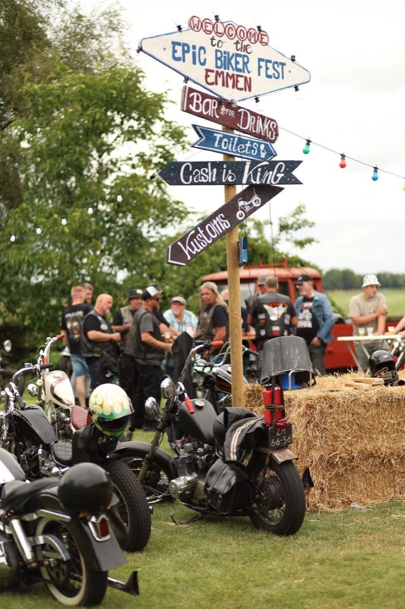Epic Motorcycles tijdens Bikerfest