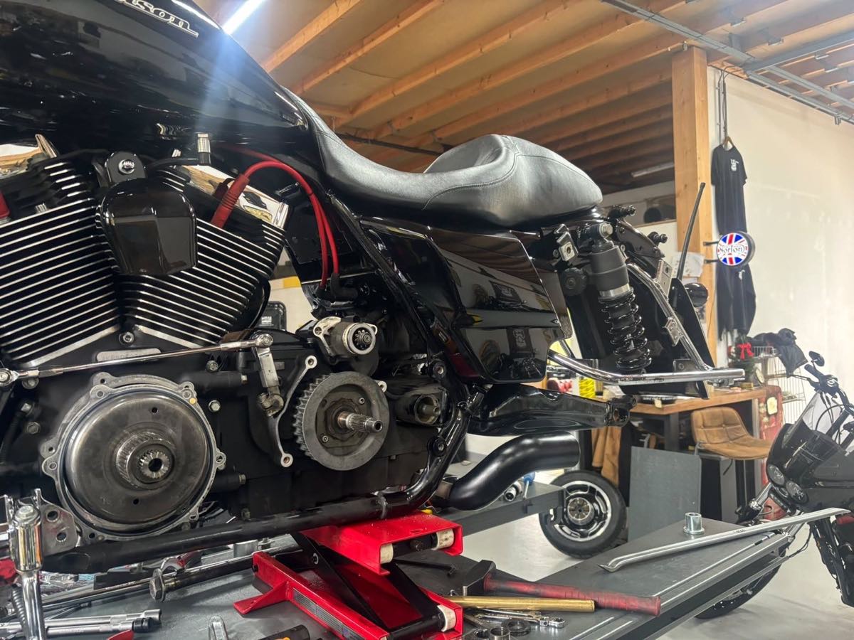 Werkplaats van Epic Motorcycles